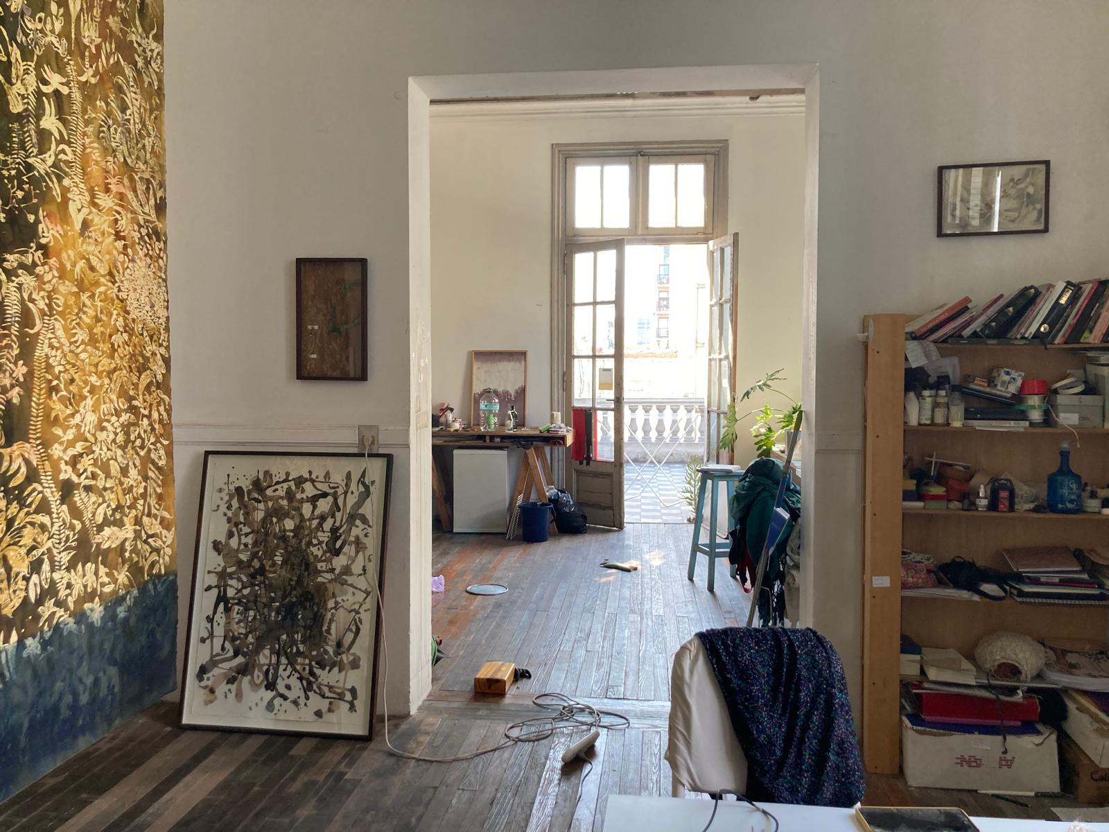 Lucila's studio