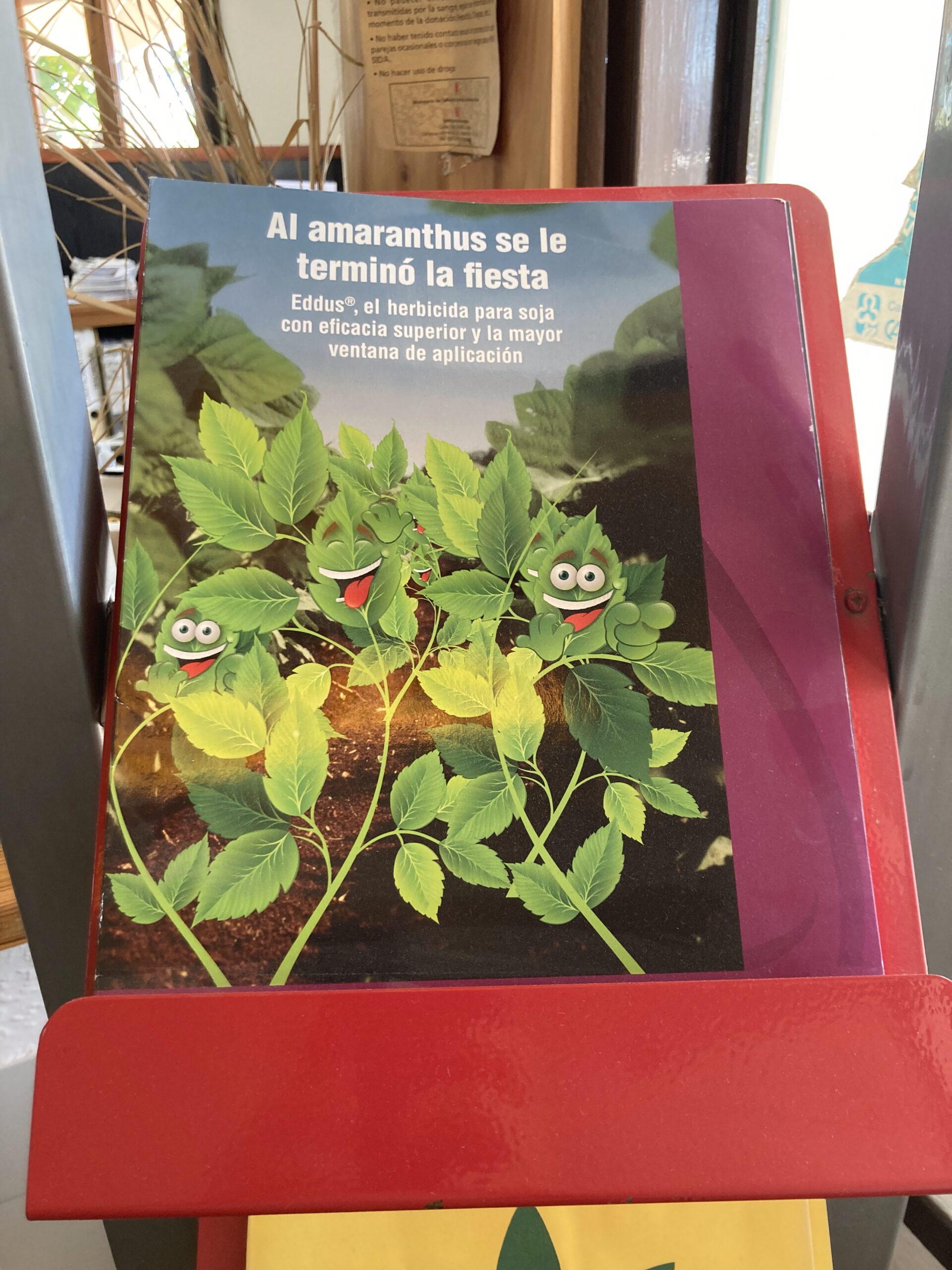 Syngenta advertising booklet, Catalpa agrocompany, Bolívar, Buenos Aires Province