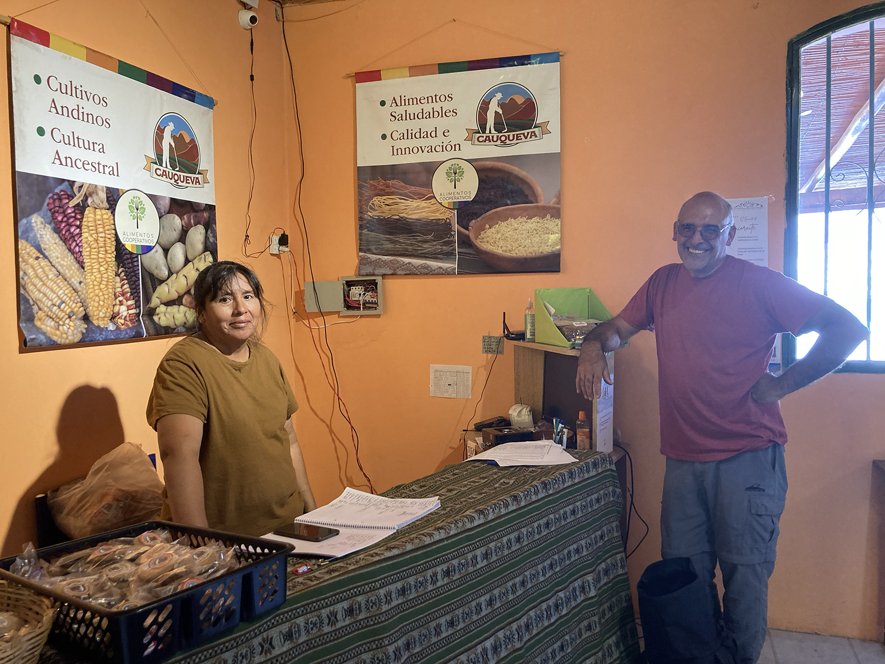 Lita Abalos and Javier Rodríguez, Cauqueva Cooperative, Maimara, Jujuy Province