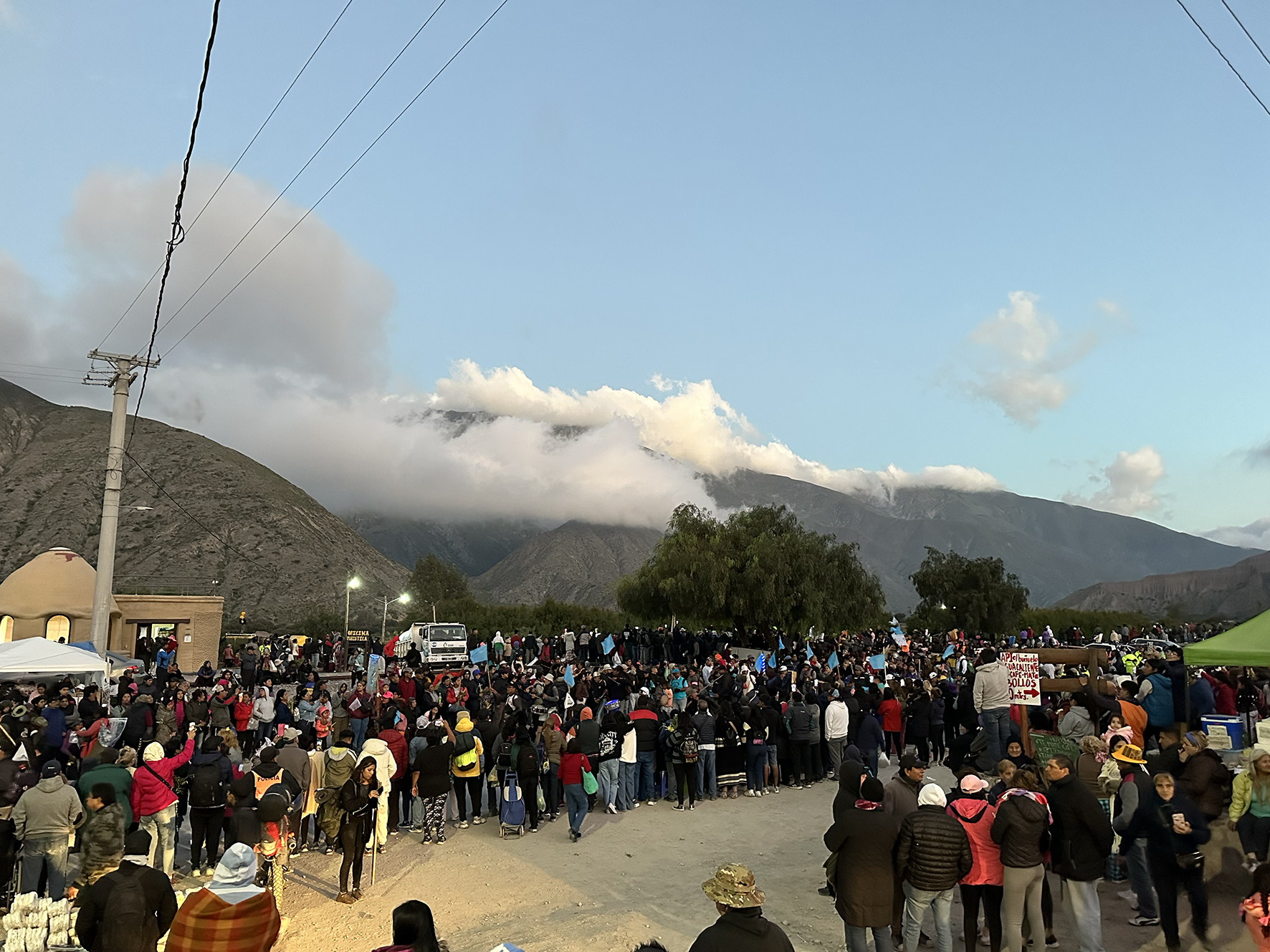 Procession Virgen of Punta Corral, Tumbaya, Jujuy Province